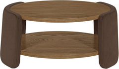 Wren - Velvet And Oak Veneer Coffee Table