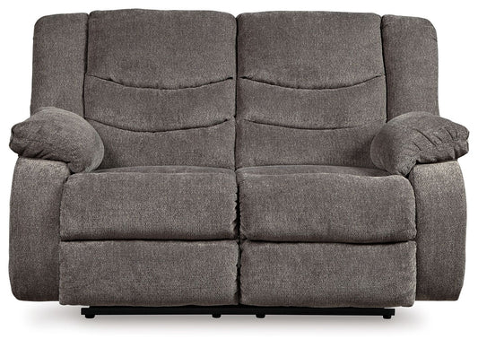 Tulen - Reclining Loveseat - Gray