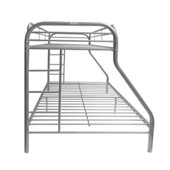 Tritan - Twin / Full Bunk Bed - Silver