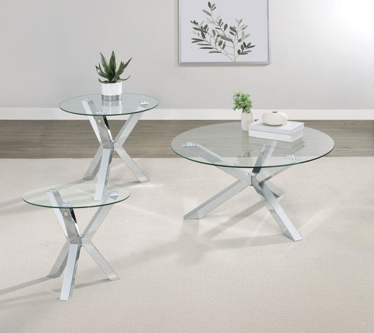 Kenzie - Round Coffee Table Set