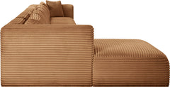 Shaggy - Fabric 6 Piece Modular Sectional With Chaise