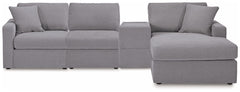 Modmax - L-Shaped Sectional - Granite
