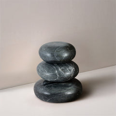 Pumpkin - 3 Piece Marble Decorative Object