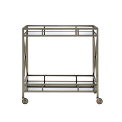 Kristensen - Serving Cart - Antique Gold