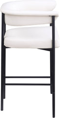Malin - Faux Leather Counter Stool (Set of 2)