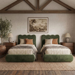 Tempo - Velvet Upholstered Bed