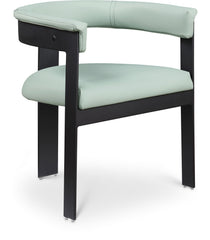 Romeo - Faux Leather Dining Chair With Black Base (Set of 2)