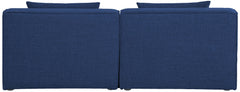 Cube - Linen Modular 2 Seat Armless Sofa