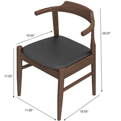 Leon - Mid-Century Modern Dining Chair (Set of 2)