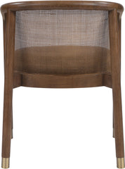 Sylvan - Vegan Leather Dining Chair (Set of 2) - Brown Frame