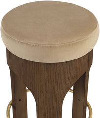 Bocceli - Counter Stool - Brown Base