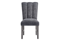 D5473 - 5 Piece Dining Room Set (Bar Table And 4 Bar Stools) - Black / Gray