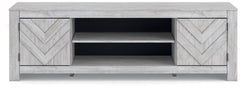 Cayboni - LG TV Stand With Fireplace Option