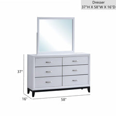 Glasgow - Dresser With 6 Drawers