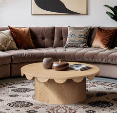 Dahlia - Oak Veneer Table
