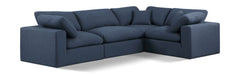 Comfy - 4 Piece Linen Fabric Modular Sectional