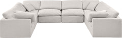 Indulge - Linen 8 Piece Modular Sectional