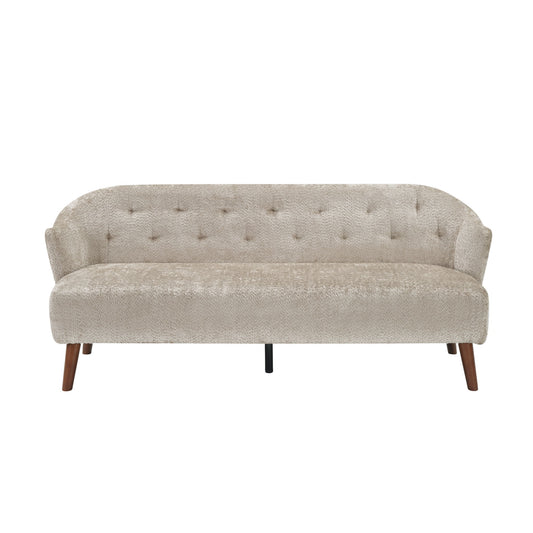 3 Seater Tufted Upholstered Couch Comfy Living Room Sofa
