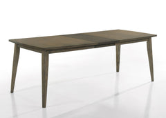 Bistro - Dining Table With Off Fabric Dining Chairs