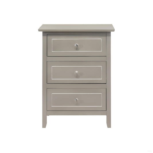 Daniel - 3 Drawer Nightstand