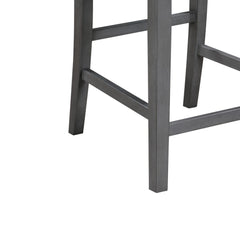 Graham - 20" Upholstered Seat Counter Height Chair (Set of 2) - Gray