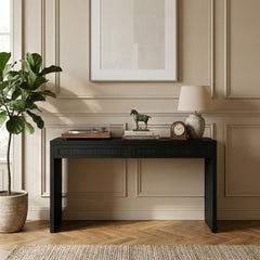Avro - Solid Wood And Oak Veneer Desk