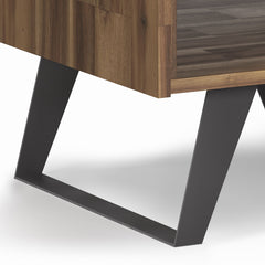 Lowry - End Table - Distressed Golden Wheat