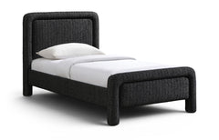 Baylor - Fabric With Interwoven Chenille Upholstered Bed