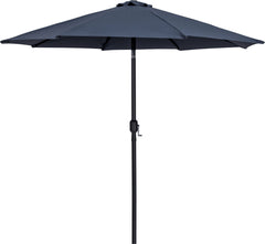 Fiji - Aluminum Patio Umbrella With Round Black Base