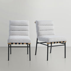 Burke - Dining Chair (Set of 2) - Black Frame