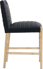 Aimee - Counter Stool - Light Brown Legs