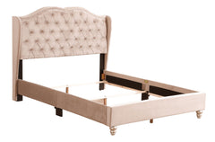 Upholstered Bed Transitional