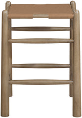 Santos - Backless Counter Stool With Stained Brown Base