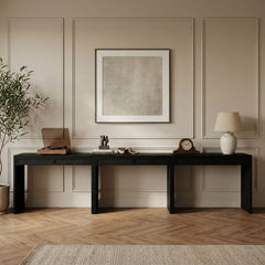 Avro - Solid Wood And Oak Veneer Desk