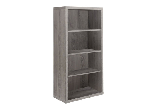 Bookshelf, Bookcase, Etagere, 5 Tier, For Office, Contemporary & Modern - Taupe