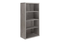 Bookshelf, Bookcase, Etagere, 5 Tier, For Office, Contemporary & Modern - Taupe