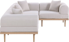 Laguna - 4 Piece 106.5" Upholstered Outdoor Patio Modular Sectional