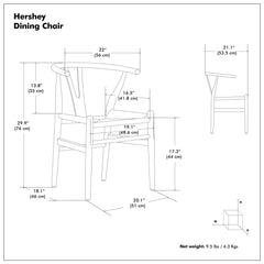 Hershey - Dining Chair (Set of 2) - Brown