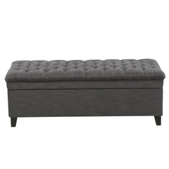 Juliana - Storage Ottoman With Birch Legs