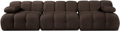 Orin - Velvet 3 Piece Modular Sofa