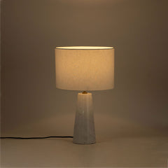 Dolomia - Base And Linen Textured Fabric Shade Table Lamp