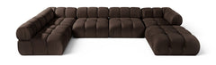 Orin - 6 Piece Modular Sectional (3 Modular Chairs, 2 Corner Chairs & Ottoman)