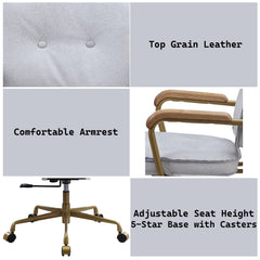 Siecross - Top Grain Office Chair