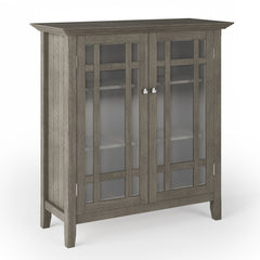 Bedford - Medium Storage Cabinet - Dark Brown