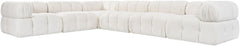 Orin - L-Shaped Velvet 6 Piece Modular Sectional