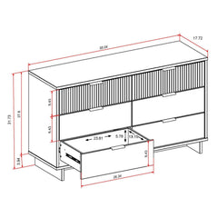 Granville - Dresse With 6 Drawers