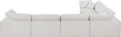 Comfy - 6 Piece Linen Modular Corner Sectional