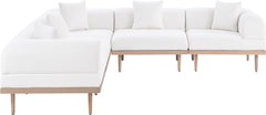 Laguna - 5 Piece 106.5" Upholstered Outdoor Patio Modular Sectional