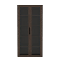 Rivington - Bookcase Cabinet With Glass Doors