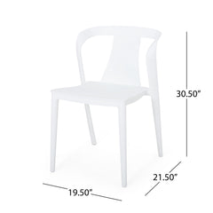 Orchid - Chair (Set of 2) - White
